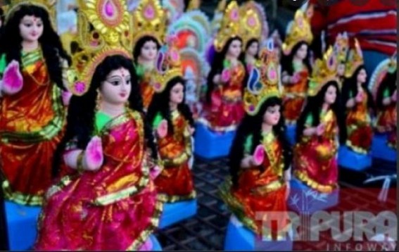 Preparations for Laxmi Puja is on peak in Tripura Preparations for Laxmi Puja is on peak in Tripura